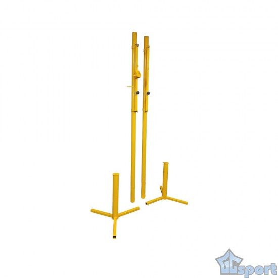 Стойки для пляжного волейбола с Т-образными стаканами, GCsport