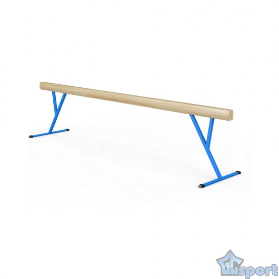 Бревно гимнастическое высокое 3 м, на металлических опорах, GCsport