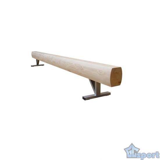 Бревно гимнастическое напольное 3 м, на металлических опорах, GCsport