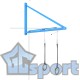 Консоль пристенная для гимнастических колец (вынос 2м), GCsport