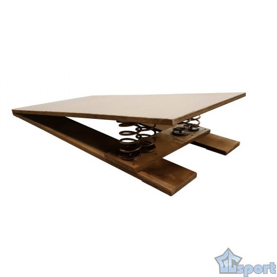 Мостик гимнастический пружинный GCsport (4 пружины) (мод 1)