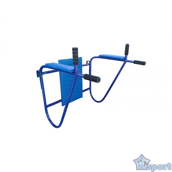 Брусья навесные, с мягкой спинкой и подлокотниками GCsport