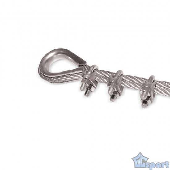 Зажим 5 мм, для троса