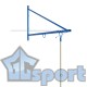Консоль пристенная для канатов и шестов на 2 элемента вынос 2 м GCsport