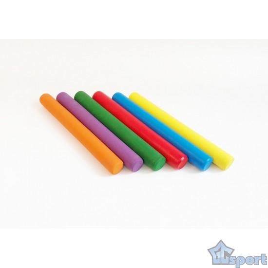 Эстафетные палочки GCsport дерево крашенные (6шт)