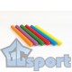 Эстафетные палочки GCsport деревянные окрашенные комплект 6 шт