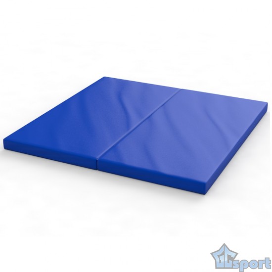 Мат гимнастический 1000х1000х100мм складной в 2 раза, GCsport