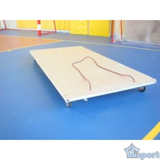Тележка для перевозки матов GCsport 1900х900мм (фанера + каркас)