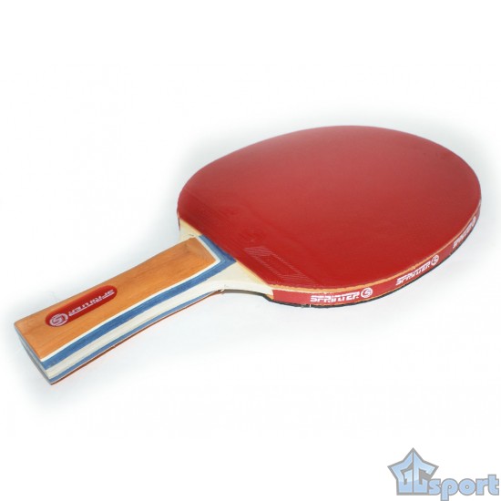 Ракетка для игры в настольный теннис Sprinter 1*, для начинающих игроков