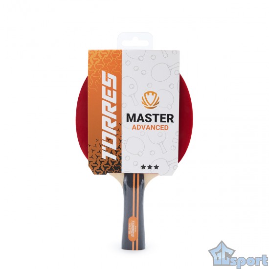 Ракетка для настольного тенниса TORRES Master 3*, для тренировок