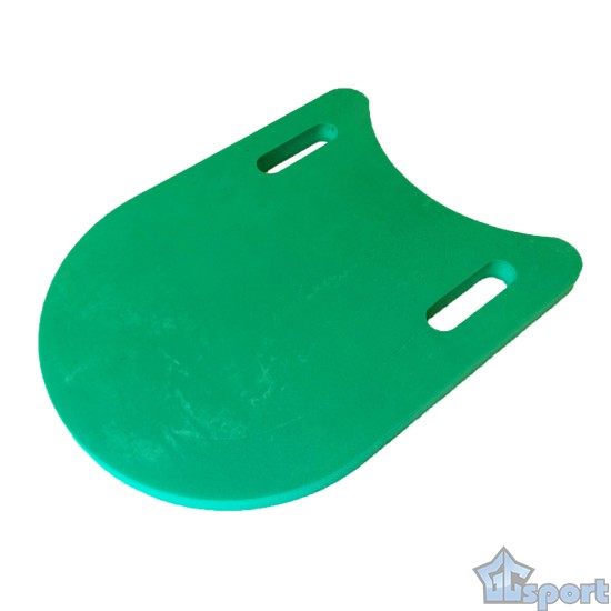 Доска для плавания детская 40х30х2 см EVA зеленая