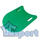 Доска для плавания детская 40х30х2 см EVA зеленая
