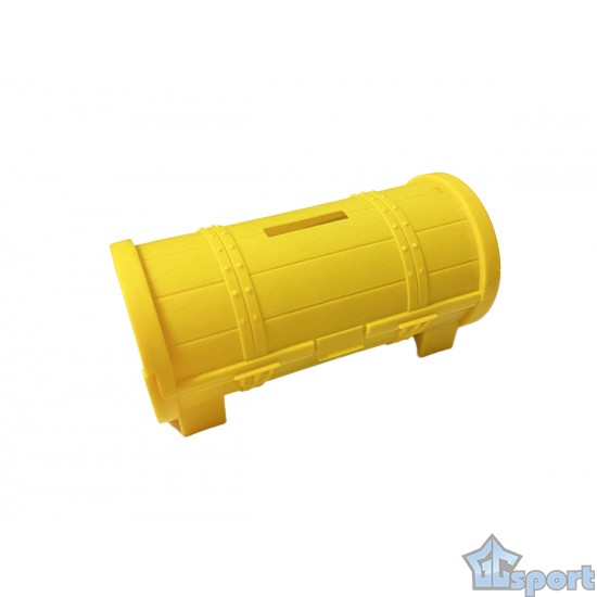 Тонущие (подводные) игрушки для бассейна Сундук с сокровищами (40 предметов), для ныряния и обучения плаванию, желтый