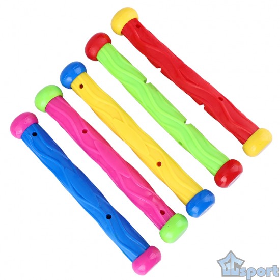 Тонущие (подводные) игрушки для бассейна Палочки (5шт), для ныряния и обучения плаванию