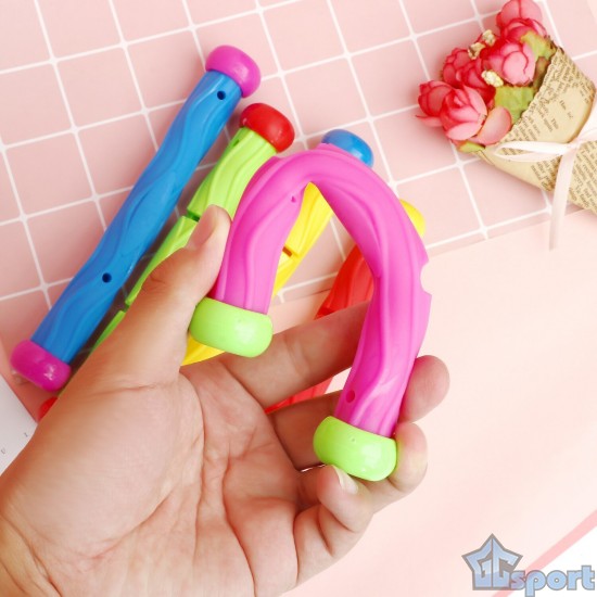 Тонущие (подводные) игрушки для бассейна Палочки (5шт), для ныряния и обучения плаванию