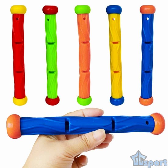 Тонущие (подводные) игрушки для бассейна Палочки (5шт), для ныряния и обучения плаванию