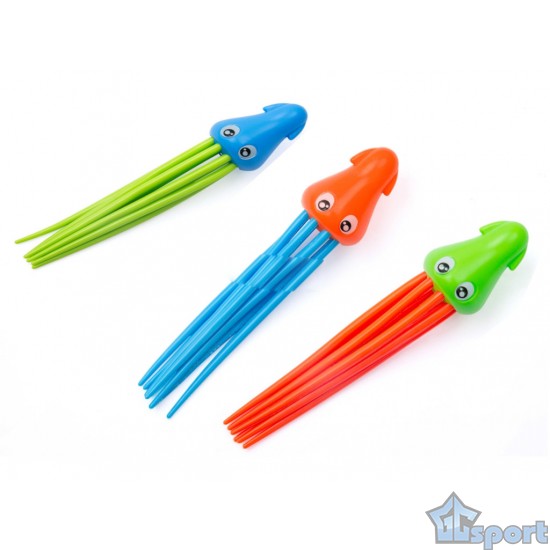 Кальмары для ныряния большие 17см (3 шт) для бассейна, GCsport