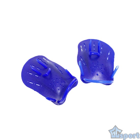 Лопатки для плавания GCsport Swim Team синие (размер M)