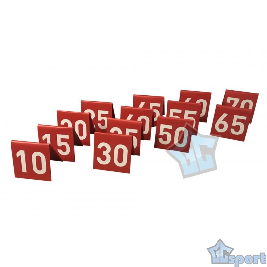 Двухсторонние маркеры для разметки GCsport (в комплекте 13шт)