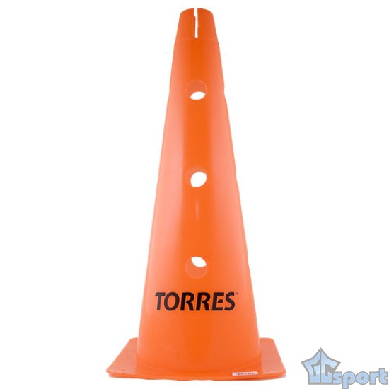 Конус тренировочный Torres 46 см с отверстиями