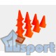 Конусы для разметки GCsport 18см (в комплекте 10 конусов), оранжевые