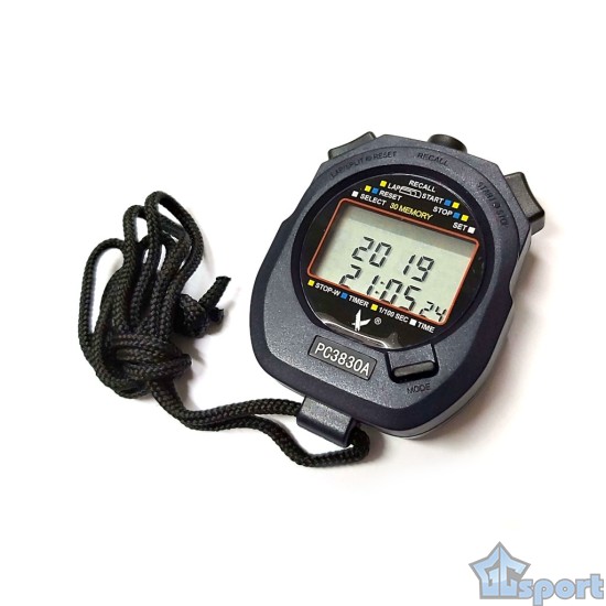 Секундомер электронный GCsport 3830А (30 стартов)