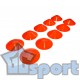 Фишки для разметки поля GCsport Big оранжевые 10 штук