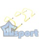 Барьер тренировочный футбольный GCsport (в комплекте 3 шт, высота 23 см), желтый