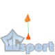 Стойка обводная GCsport с флажком 1,1 м