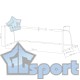 Ворота футбольные 5х2 м тип 3, сертификат ГОСТ, мобильные (89мм) пара, GCsport