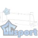 Ворота футбольные 5х2 м тип 3, сертификат ГОСТ, мобильные (89мм) GCsport