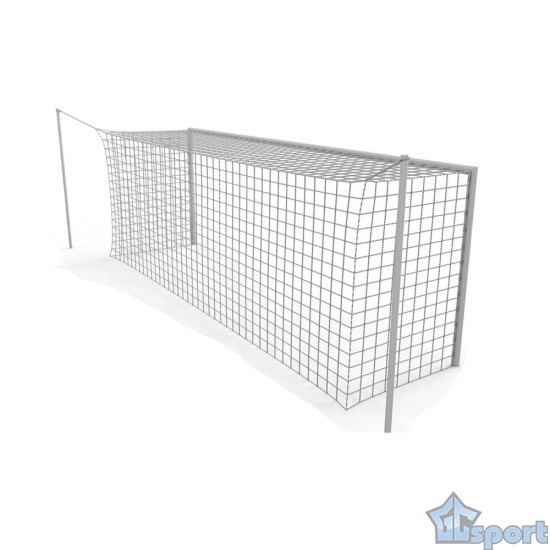 Сетка для футбольных ворот 7,32х2,44 нить 3.0 мм, ячейка 100х100 мм (пара)
