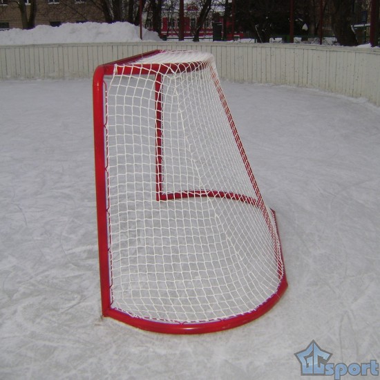 Сетка для хоккейных ворот, нить 5.0 мм, ячейка 40х40 мм, безузловая, пара GCsport