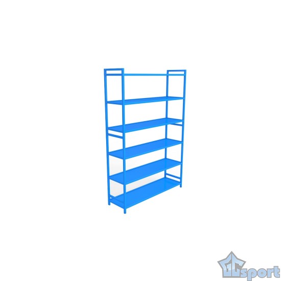 Стеллаж для хранения спортинвентаря (2000х1000х300мм), GCsport
