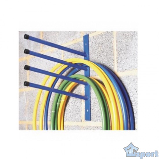 Стеллаж для обручей настенный (4 держателя), GCsport