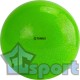Мяч для художественной гимнастики TORRES диаметр 15 см, ПВХ, зеленый с блестками