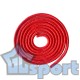 Скакалка для художественной гимнастики GCsport (длина 3м), красная