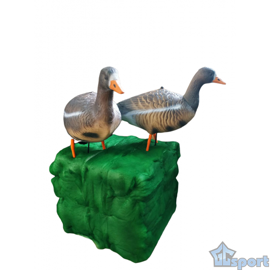 Чучело гусь Белоголовый для охоты и дизайна (2шт)
