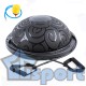 Полусфера BOSU GCsport Classic V3 гимнастическая, 58см., (черная) в комплекте с ножным насосом