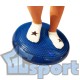 Диск спортивный массажный GCsport Breath, диаметр 39см, синий (балансировочная подушка + тренажер для дыхания)