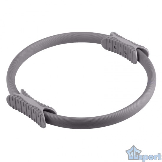 Кольцо эспандер для пилатеса и йоги GCsport V2 38 см (серое)