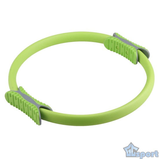 Кольцо эспандер для пилатеса и йоги GCsport V2 38 см (зеленое)