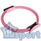Кольцо эспандер для пилатеса и йоги GCsport V1 38 см (розовое)