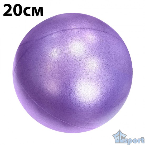 Мяч для пилатеса GCsport 20 см фиолетовый
