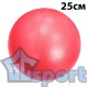 Мяч для пилатеса GCsport 25 см красный