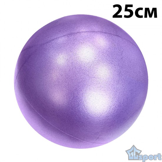 Мяч для пилатеса GCsport 25 см фиолетовый