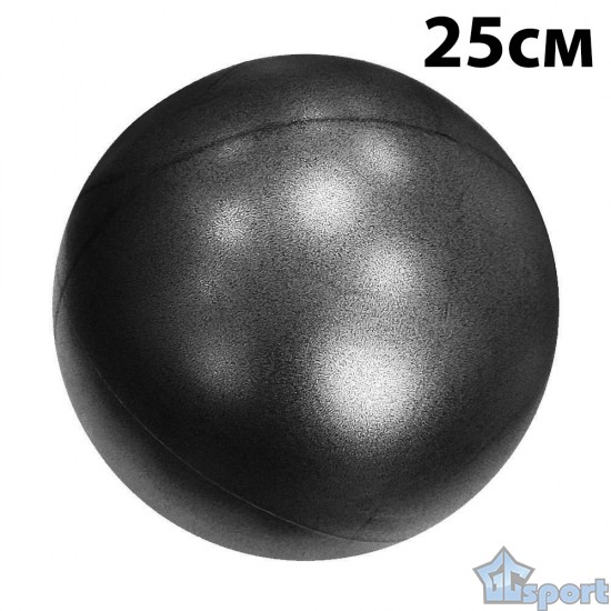 Мяч для пилатеса GCsport 25 см черный