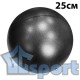 Мяч для пилатеса GCsport 25 см черный