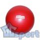 Мяч гимнастический 65 см GO DO красный, без насоса (фитбол), антивзрыв