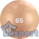 Мяч гимнастический 65см TORRES арт.AL122165PN, антивзрыв, с насосом, пудровый